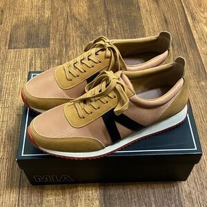 MIA Women’s Camel and Black Casual Sneakers